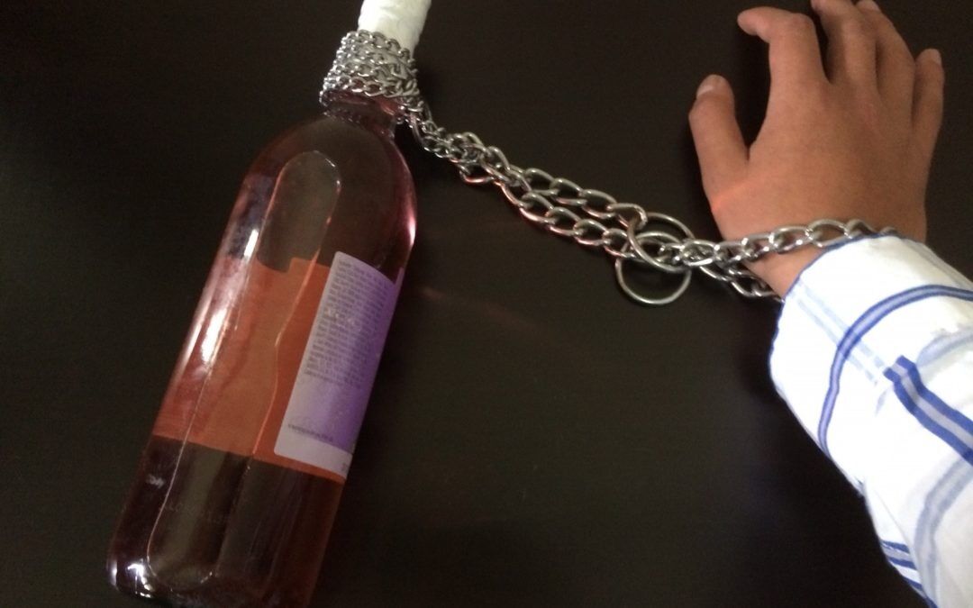 Chained to alcohol