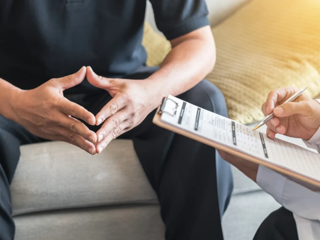 The DUI screening process begins with an initial assessment